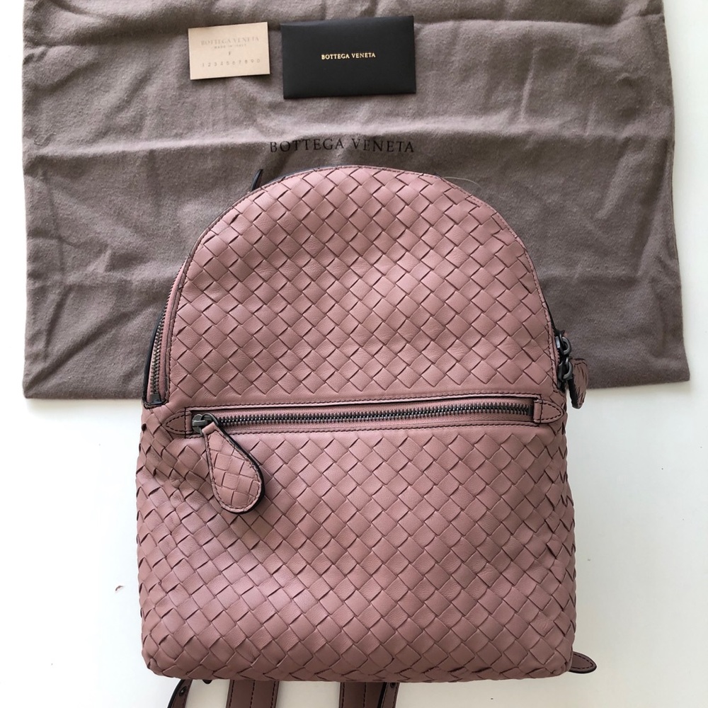 Brand New Bottega Veneta Deco Rose Backpack - Picture 2 of 5